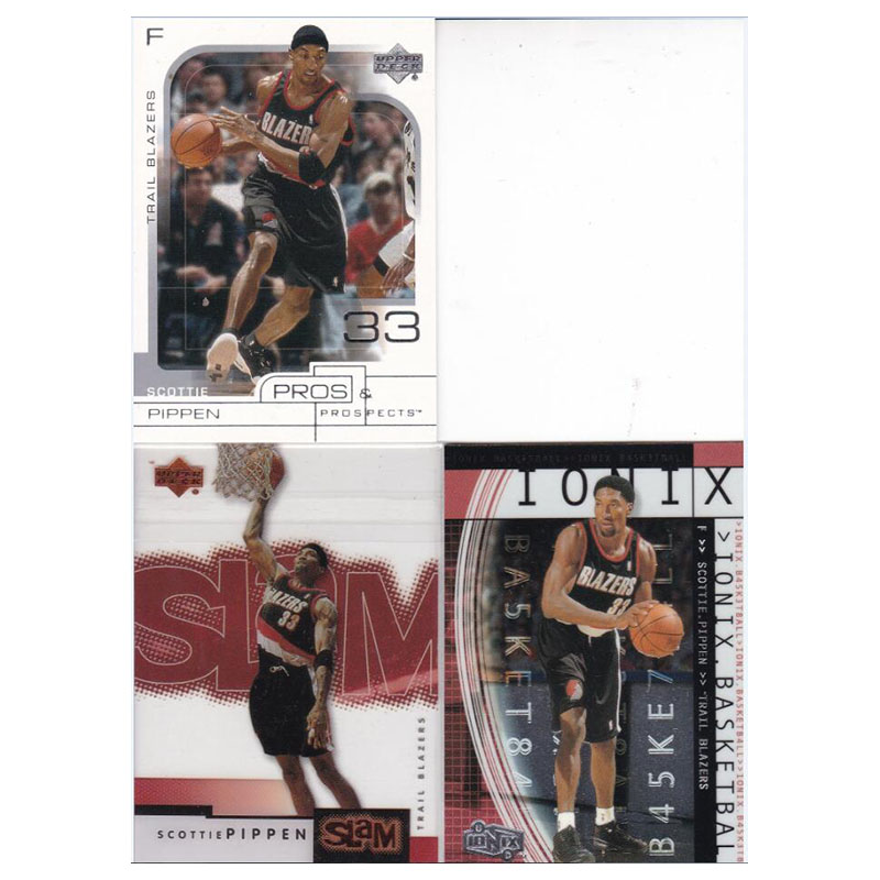 NBA球星卡 斯科特皮蓬 开拓者队 胶片 UD 2000/2001