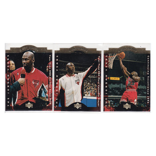 球星卡 迈克尔乔丹 UD 1996 切割 #CA6 CA7 CA10