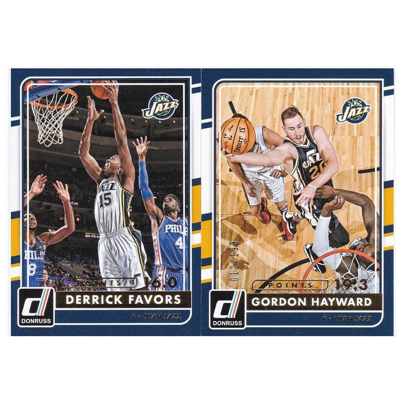 NBA球星卡 费沃斯 海沃德 panini15-16donruss