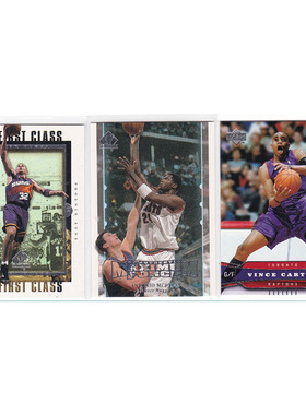 球星卡 贾森基德 麦克戴斯折射UD 2000 文斯卡特2004