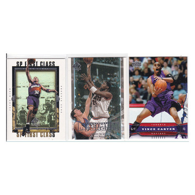 球星卡 贾森基德 麦克戴斯折射UD 2000 文斯卡特2004