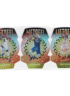 球星卡杜兰特 阿隆戈登 德罗赞liftoff切割帕尼尼17-18revolution