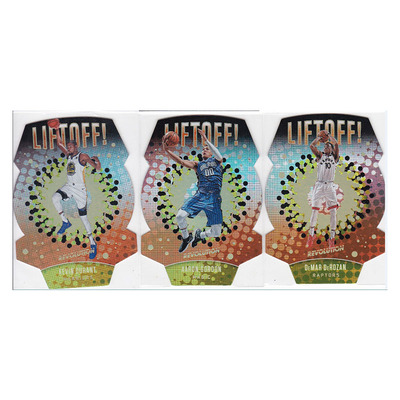 球星卡杜兰特 阿隆戈登 德罗赞liftoff切割帕尼尼17-18revolution