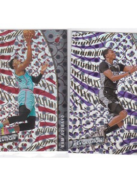 NBA球星卡 阿德巴约 福克斯 泡泡折射帕尼尼20-21revolution