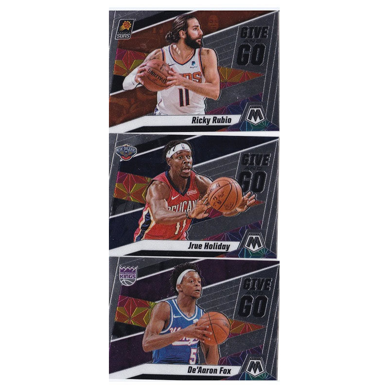 NBA球星卡 卢比奥 霍乐迪 福克斯 特卡 帕尼尼19-20mosaic