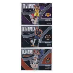 球星卡勒布朗詹姆斯约基奇德文布克特卡帕尼尼21-22prizm