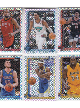 球星卡杜兰特贾伦杰克逊亨德森哈滕巴特勒奥尼尔格子折topps2025