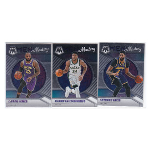 球星卡 勒布朗詹姆斯 字母哥 安东尼戴维斯特卡帕尼尼20-21mosaic