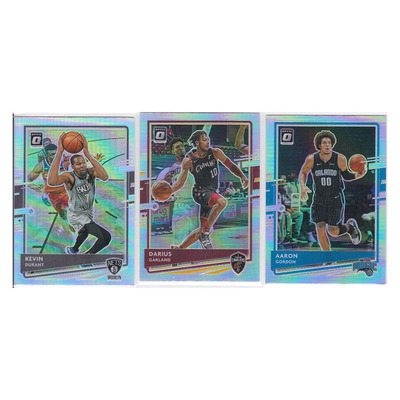 球星卡 杜兰特 加兰德 阿隆戈登 折射 帕尼尼20-21optic