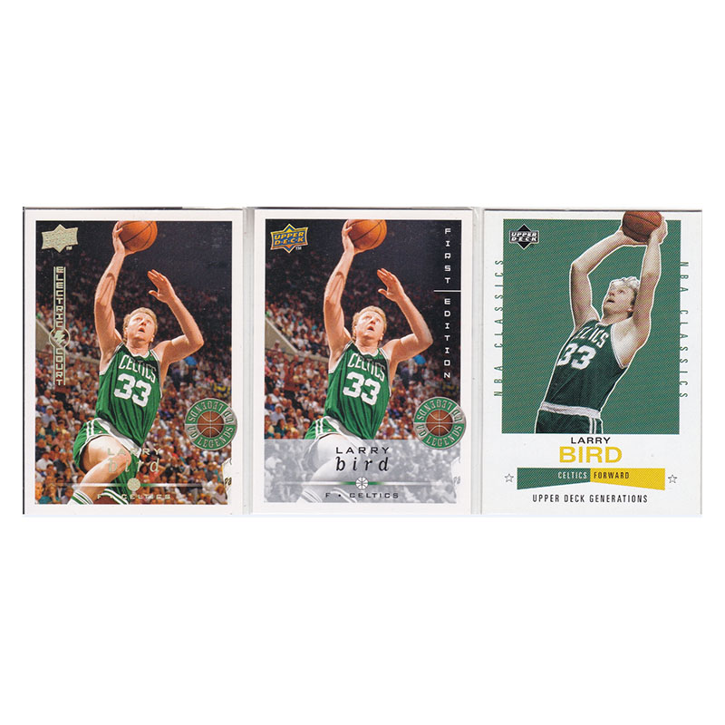 球星卡 拉里伯德 带钢印 UD 2008  2002