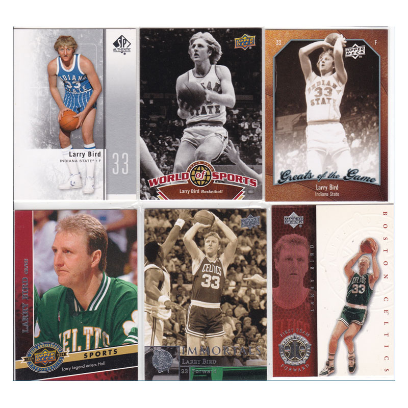 球星卡 拉里伯德 UD 2011 2010  2009 2000