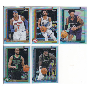 球星卡梅隆安东尼特雷杨布里奇斯德里克怀特兰德尔银折topps2025