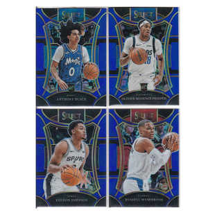 球星卡布莱克普洛斯珀凯尔登约翰逊威少蓝折射帕尼尼23-24select