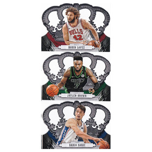 NBA球星卡 萨里奇 杰伦布朗 罗宾洛佩兹皇冠切割帕尼尼17-18crown