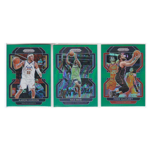 球星卡 阿隆戈登 纳兹里德 范弗利特 绿折射帕尼尼21-22prizm