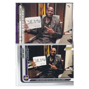 球星卡 勒布朗詹姆斯 得分王特卡 帕尼尼22-23photogenic instant