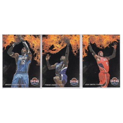 NBA球星卡 霍华德 埃文斯 约什史密斯 折射帕尼尼2012