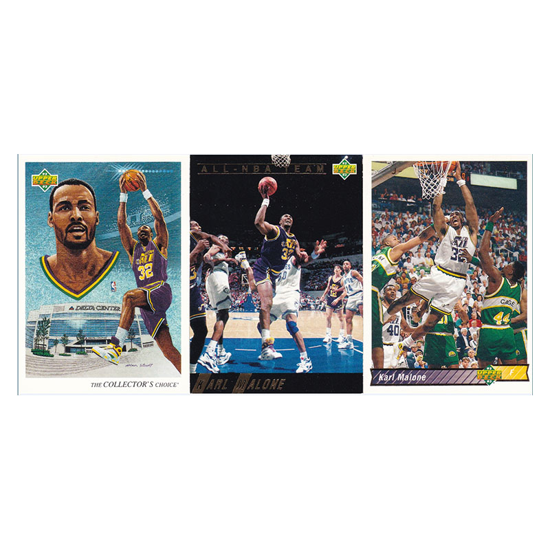 球星卡 卡尔马龙 油画 UD 1992 爵士队