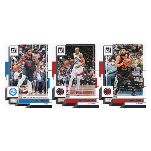 球星卡 恩比德 西亚卡姆 范弗利特 帕尼尼22-23donruss