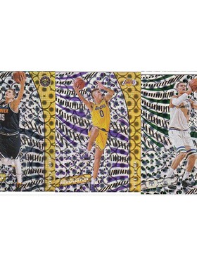 NBA球星卡 约基奇库兹马洛佩兹 泡泡折射帕尼尼20-21revolution