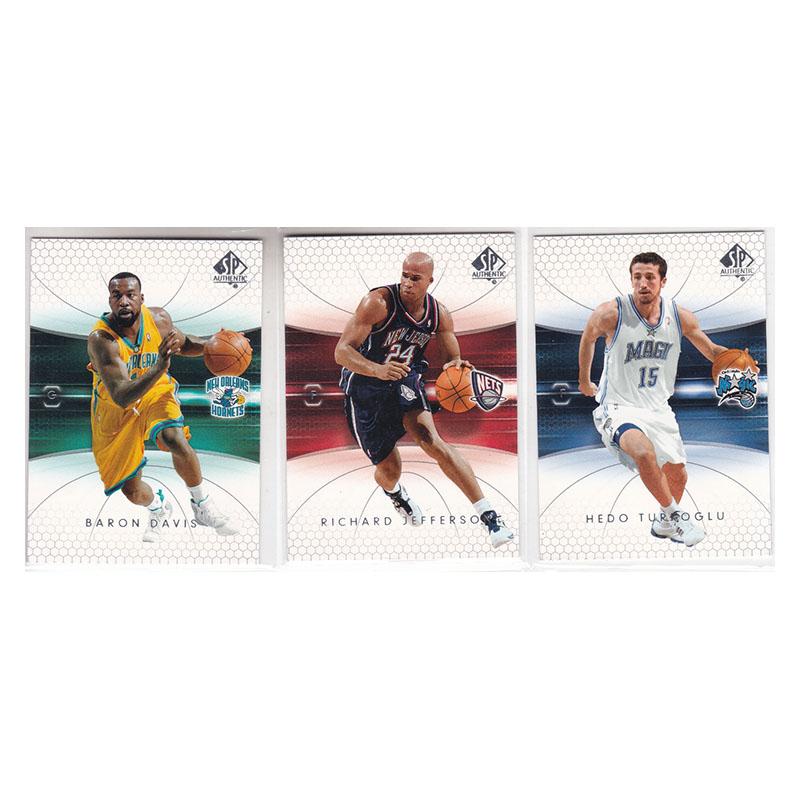 球星卡巴郎戴维斯 理查德杰弗森 特科格鲁 UD2005SP