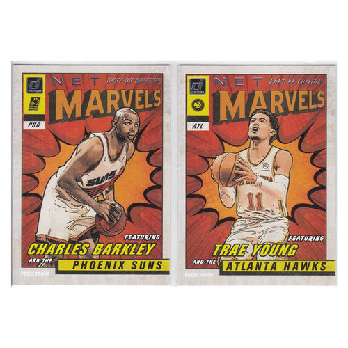 球星卡 巴克利 特雷杨 marvels特卡 帕尼尼21-22donruss
