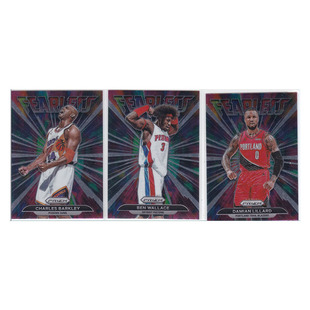 球星卡 巴克利 本华莱士 利拉德 fearless帕尼尼21-22prizm