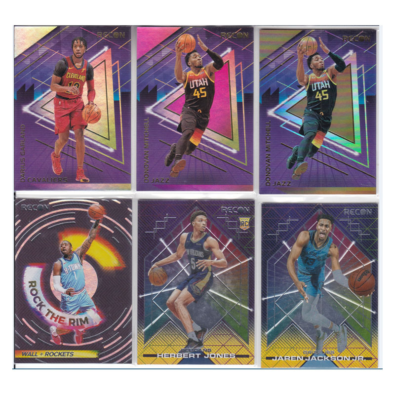 球星卡20-21加兰米切尔粉金沃尔21-22赫伯特琼斯贾伦杰克逊recon