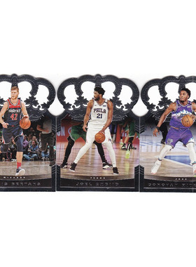 NBA球星卡 贝尔坦斯 恩比德 米切尔 切割帕尼尼20-21crown