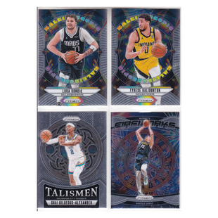 球星卡东契奇哈利伯顿亚历山大约基奇特卡帕尼尼24-25prizm