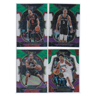 球星卡拉文凯尔登约翰逊莱昂纳德西蒙斯三色折帕尼尼22-23select