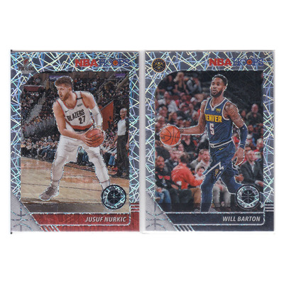 球星卡 努尔基奇 威尔巴顿 折射 帕尼尼19-20hoops premium