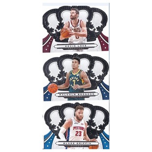 NBA球星卡 格里芬 布罗格登 乐福 皇冠切割panini19-20crown