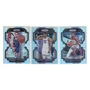 球星卡 坎帕佐 怀特塞德 亚历山大沃克波纹折射帕尼尼21-22prizm