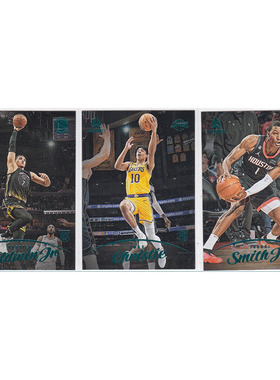 球星卡鲍德温 克里斯蒂 贾巴里史密斯新秀绿帕尼尼22-23luminance