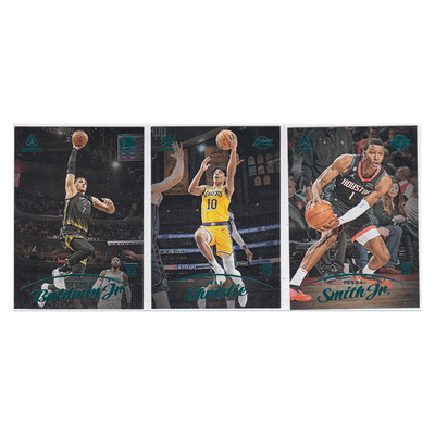 球星卡鲍德温 克里斯蒂 贾巴里史密斯新秀绿帕尼尼22-23luminance