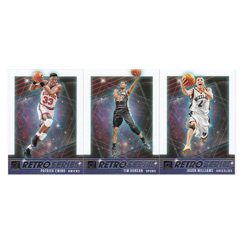 球星卡 尤因 邓肯 贾森威廉姆斯 特卡 帕尼尼21-22donruss