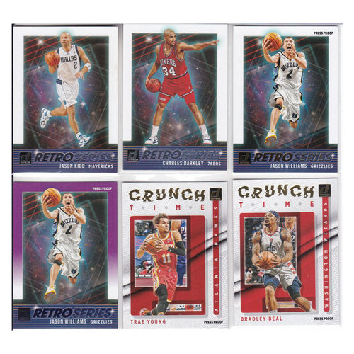 球星卡基德巴克利白巧克力威廉姆斯特雷杨比尔特卡23-24donruss