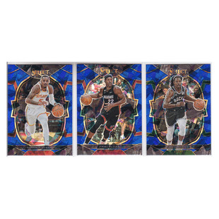 球星卡德章泰穆雷吉米巴特勒霍勒迪蓝碎冰折射帕尼尼22-23select