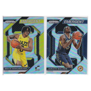 球星卡 森萨博 贾雷斯沃克 新秀银折射帕尼尼23-24prizm