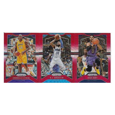 球星卡 奥尼尔 奥古斯丁 约什哈特 红折射 帕尼尼19-20prizm