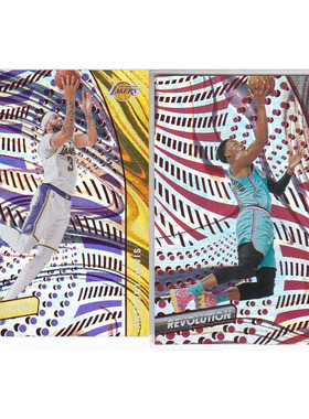 NBA球星卡 安东尼戴维斯阿德巴约asia折射 帕尼尼20-21revolution