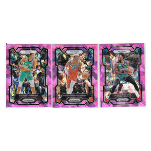 球星卡凯尔登约翰逊 亚历山大 怀斯曼粉碎冰折射帕尼尼23-24prizm