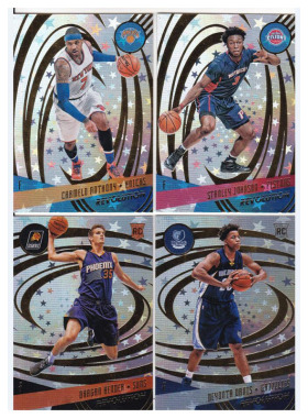 NBA球星卡安东尼约翰逊本德尔panini 6-17 evolution星星折射新秀