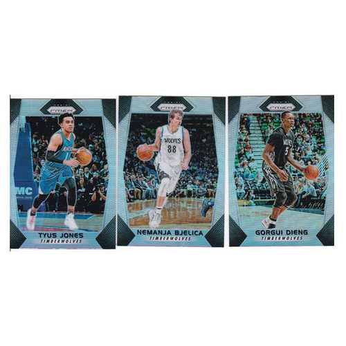 NBA球星卡 琼斯 别利察 迪昂 折射 帕尼尼17-18prizm