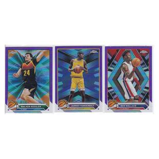 球星卡凯斯勒 范德比尔特 本华莱士349编紫折射topps 2024