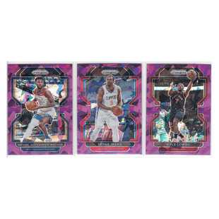 球星卡亚历山大沃克 伊巴卡 洛瑞紫碎冰折射/149帕尼尼21-22prizm