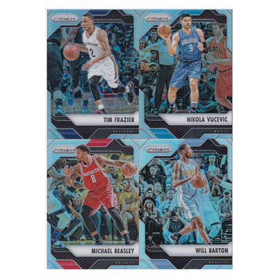 球星卡费雷泽武切维奇比斯利威尔巴顿普折帕尼尼16-17prizm