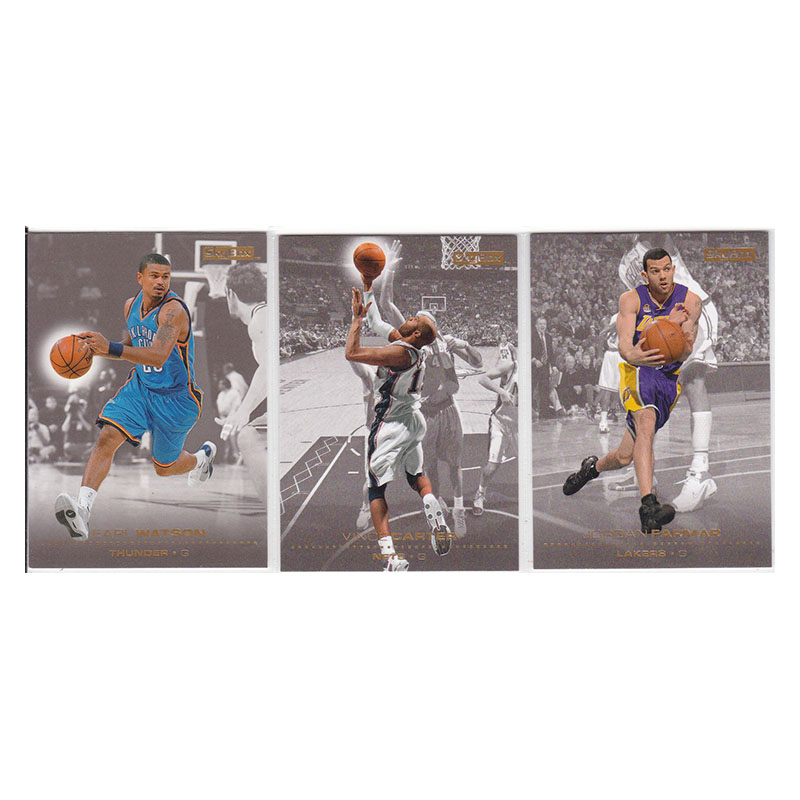 球星卡 沃特森 文斯卡特 乔丹法玛尔 UD 2008-09