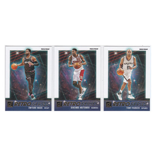 球星卡 韦德 穆托姆博 托尼帕克 金平行 帕尼尼21-22donruss